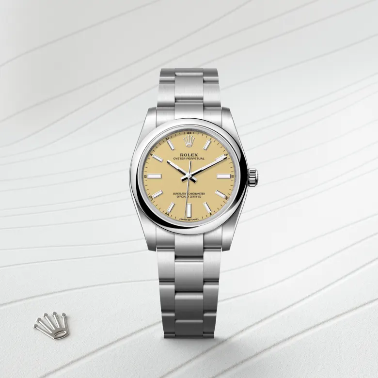 Rolex Oyster Perpetual in Oystersteel, M124200-0007 | Azuelos