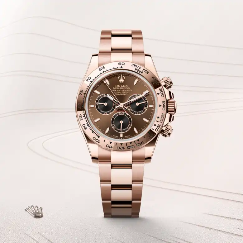 Rolex Cosmograph Daytona in 18 ct Everose gold M126505-0005 at Charles Greig