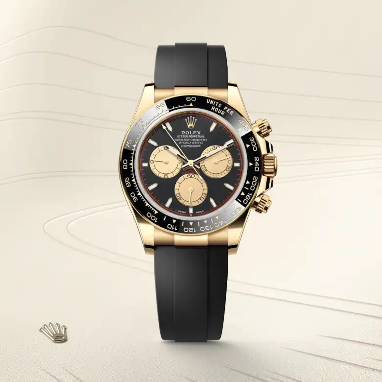Rolex Cosmograph Daytona in 18 ct yellow gold M126518LN-0004 at Charles Greig