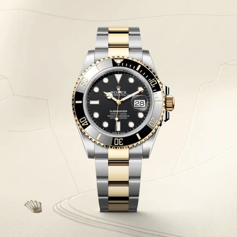 Rolex Submariner Date in Yellow Rolesor - combination of Oystersteel and yellow gold M126613LN-0002 at Charles Greig