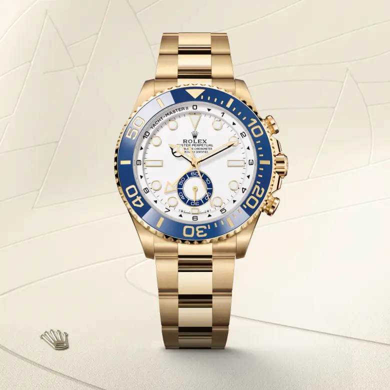 Rolex Yacht-Master II in 18 ct yellow gold M126688-0001 at Charles Greig