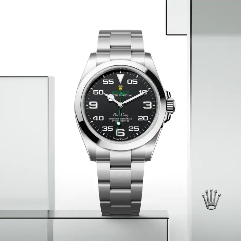 Rolex Air-King in Oystersteel M126900-0001 at Charles Greig