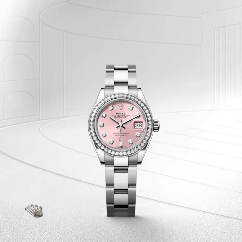 Rolex Lady-Datejust en Rolesor gris – combinaison d'acier