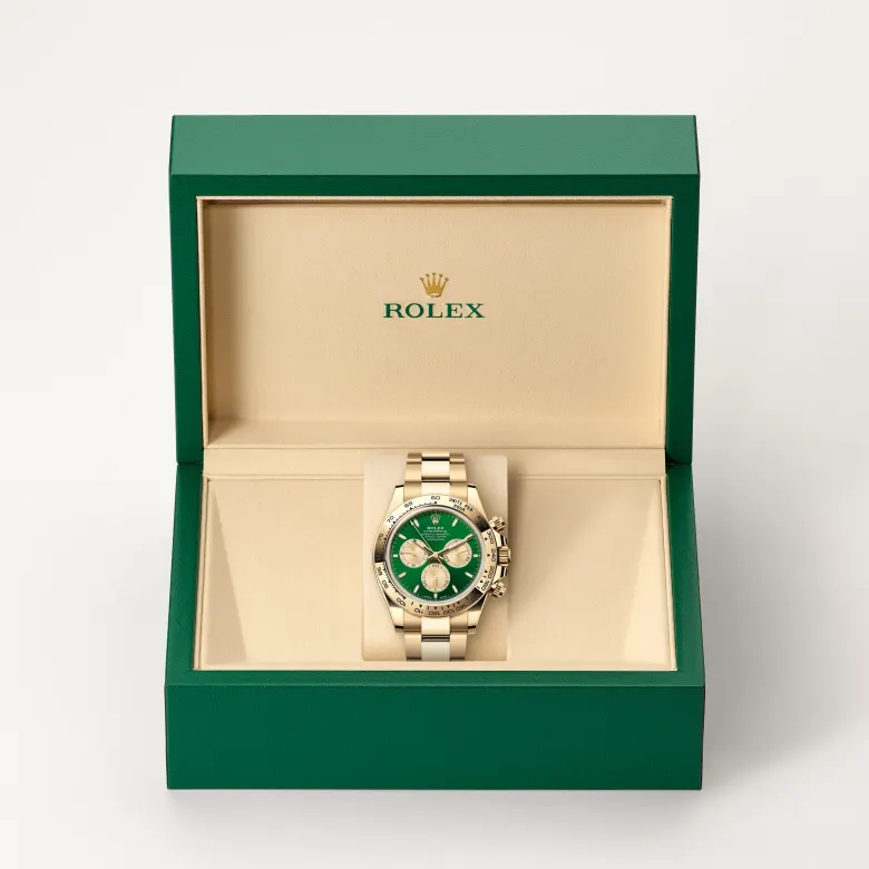 Rolex Cosmograph Daytona in 18 ct yellow gold M126508-0008 at Charles Greig