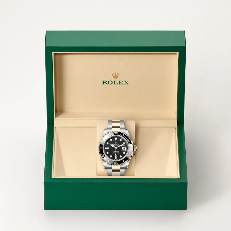Rolex Submariner Date in Yellow Rolesor - combination of Oystersteel and yellow gold M126613LN-0002 at Charles Greig