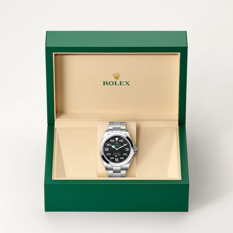 Rolex Air-King in Oystersteel M126900-0001 at Charles Greig