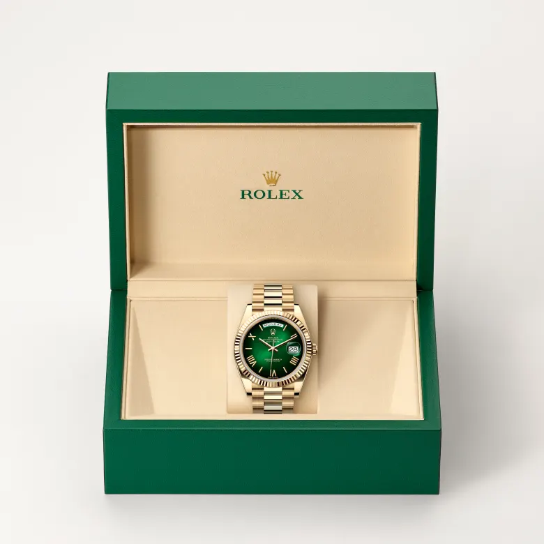 Rolex Day-Date in 18 ct yellow gold, M228238-0069 | The Vault