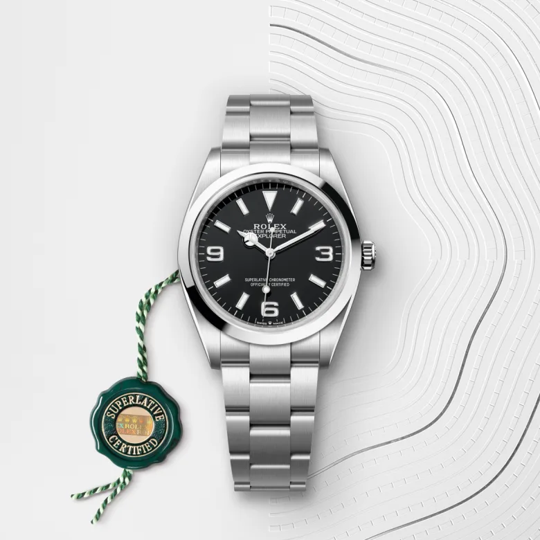 Rolex Explorer in Oystersteel, M124270-0001 The Vault