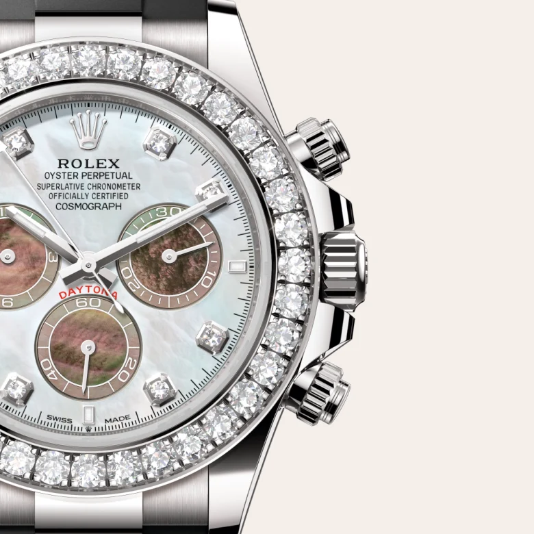 Rolex Cosmograph Daytona in 18 ct white gold, M126589RBR-0001