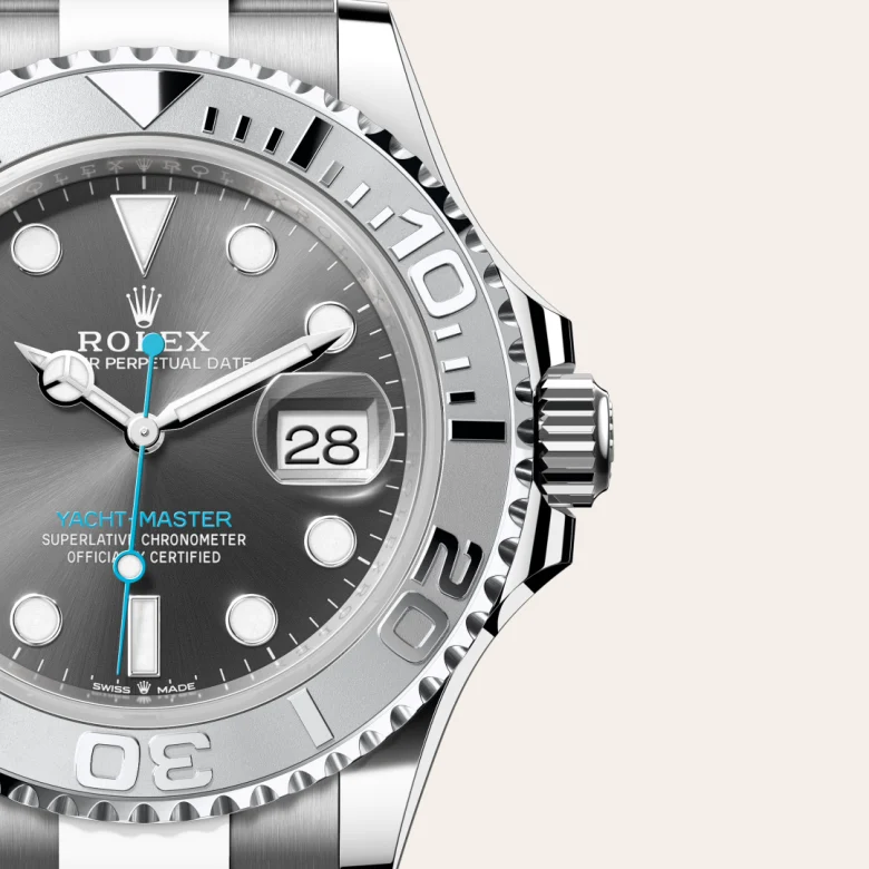 Rolex Yacht-Master in Rolesium - combination of Oystersteel and
