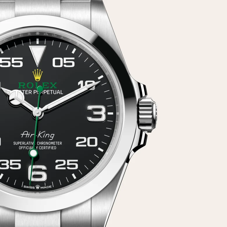Rolex Air-King in Oystersteel M126900-0001 at Charles Greig