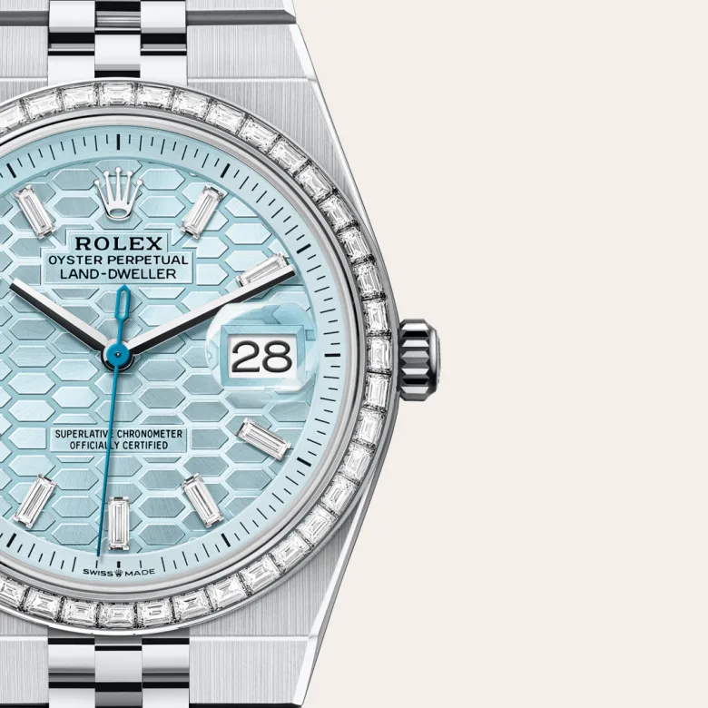 Rolex Land-Dweller in Platinum, M127286TBR-0001