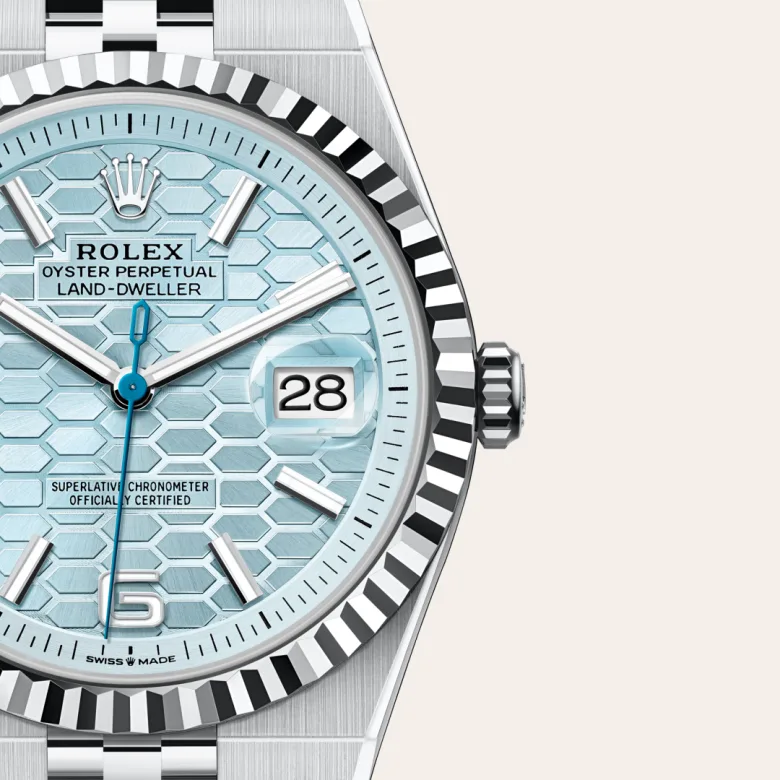 Rolex Land-Dweller in Platinum, M127336-0001 | The Vault