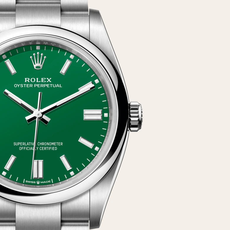 Rolex Oyster Perpetual in Oystersteel, M126000-0005 DOUX Joaillier
