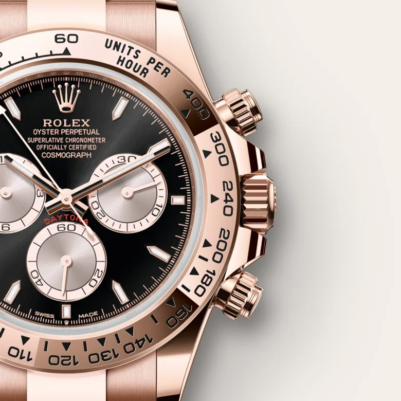 Rolex Cosmograph Daytona en Or Everose 18 ct, M126505-0001