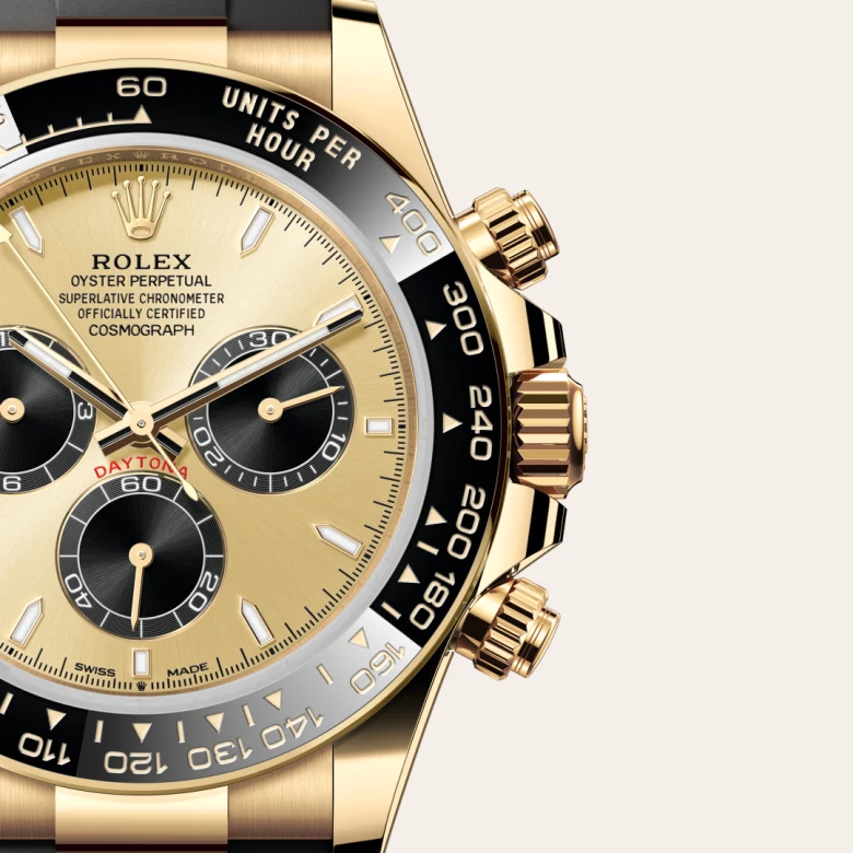 Rolex Cosmograph Daytona en Or jaune 18 ct, M126518LN-0012 DOUX