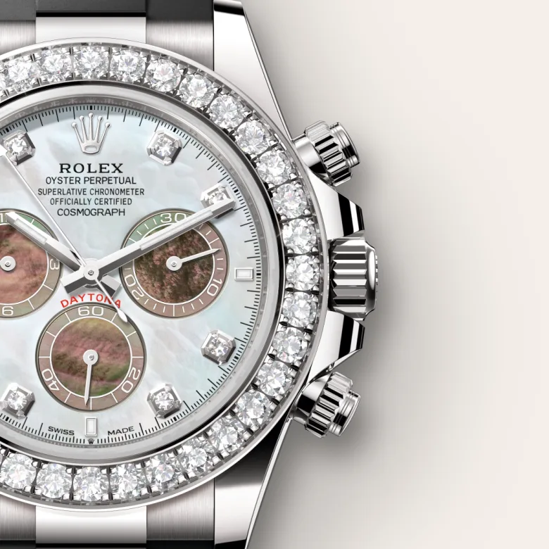 Rolex Cosmograph Daytona in 18 ct white gold, M126589RBR-0001