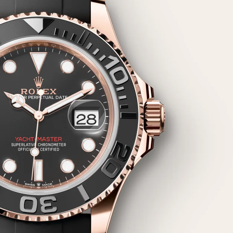 Rolex Yacht-Master in 18 ct Everose gold, M126655-0002 | Zegg