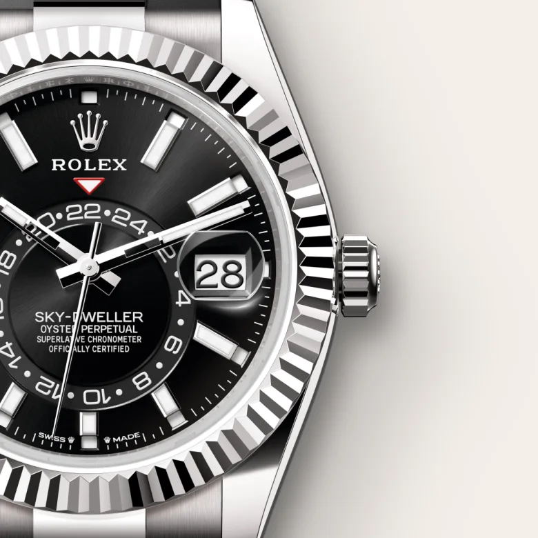 Rolex Sky-Dweller in 18 ct white gold, M336239-0002 | Zegg