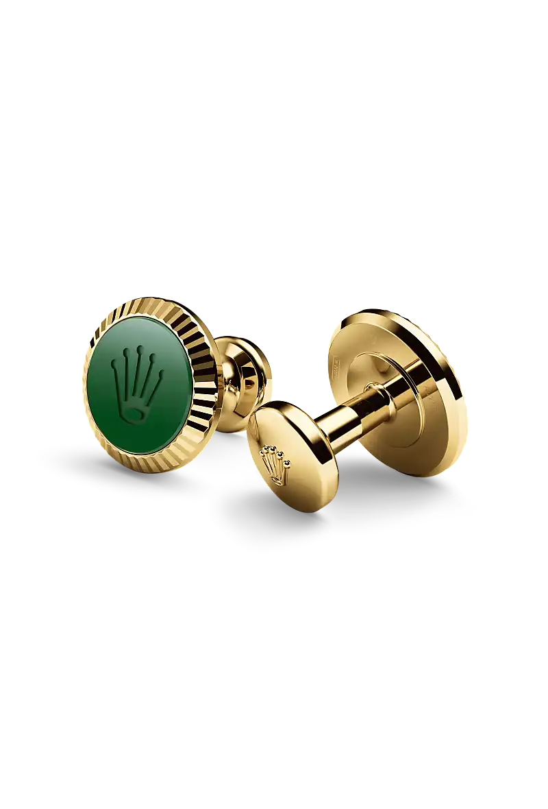 Rolex ‘Fluted’ cufflinks ‘Fluted’ cufflinks - Boutique Rolex Genève