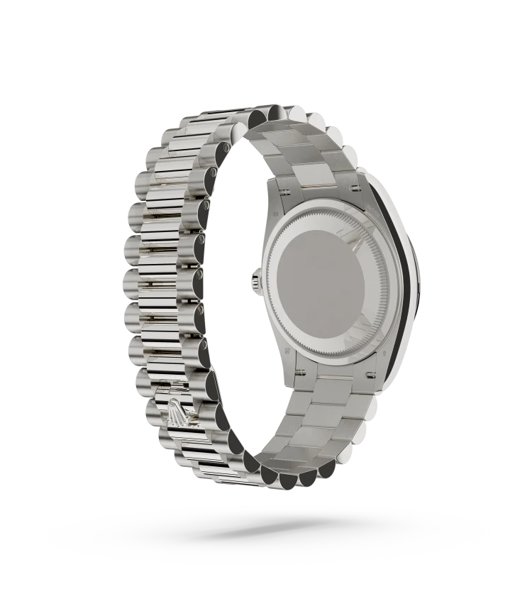 ZEGG & CERLATI | Rolex Day-Date in 18 ct white gold, M128239-0005 