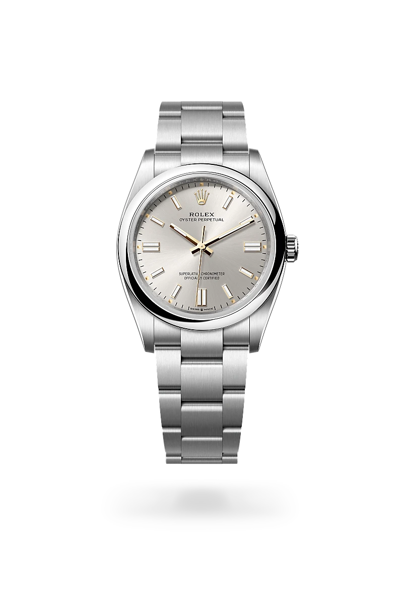 Rolex Oyster Perpetual 36 Oyster, 36 mm, acier Oystersteel - Joaillerie Jean Hardy