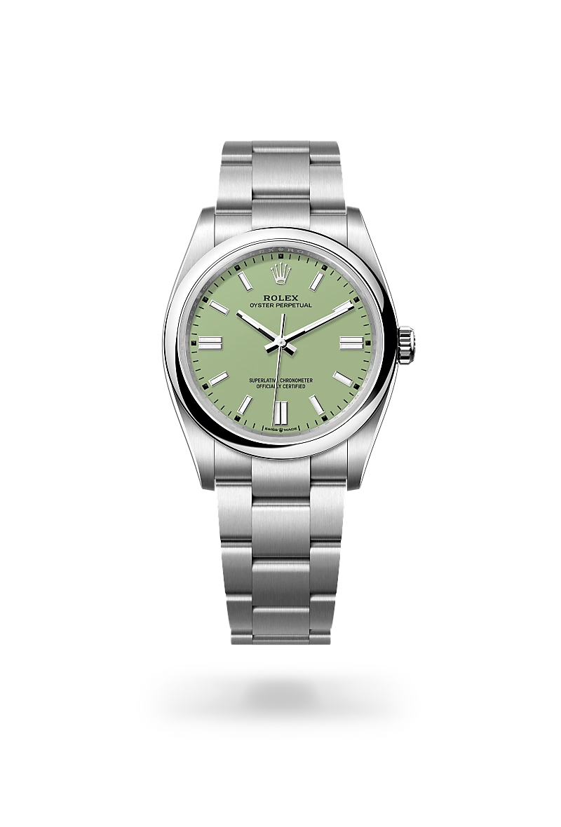 Rolex Oyster Perpetual 36 Oyster, 36 mm, acier Oystersteel - Joaillerie Jean Hardy