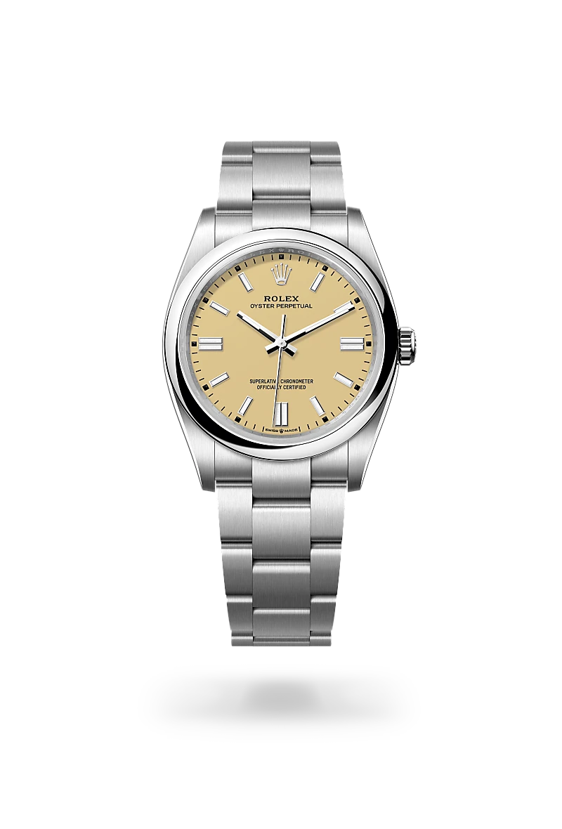 Rolex Oyster Perpetual 36 Oyster, 36 mm, acier Oystersteel - Joaillerie Jean Hardy