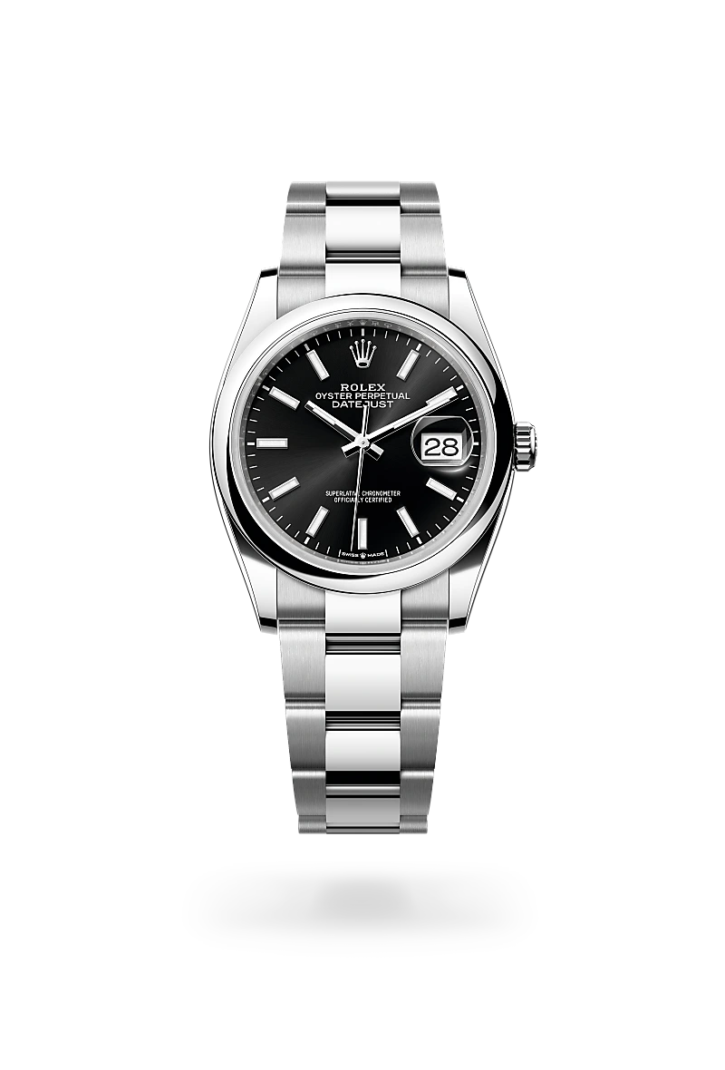 Rolex Datejust 36 Oyster, 36 mm, acier Oystersteel - Lombard Horloger