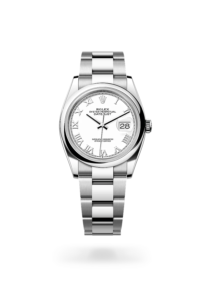 Rolex Datejust 36 Oyster, 36 mm, acier Oystersteel - Dubail Paris - Vendôme