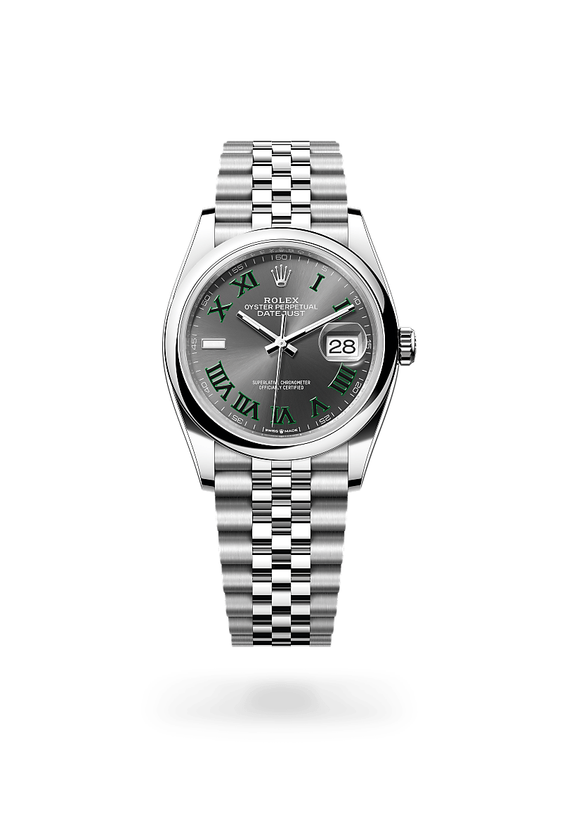 Rolex Datejust 36 Oyster, 36 mm, acier Oystersteel - Lombard Horloger