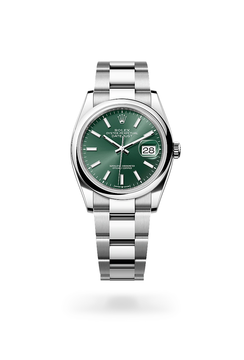 Rolex Datejust 36 Oyster, 36 mm, acier Oystersteel - Joaillerie Jean Hardy
