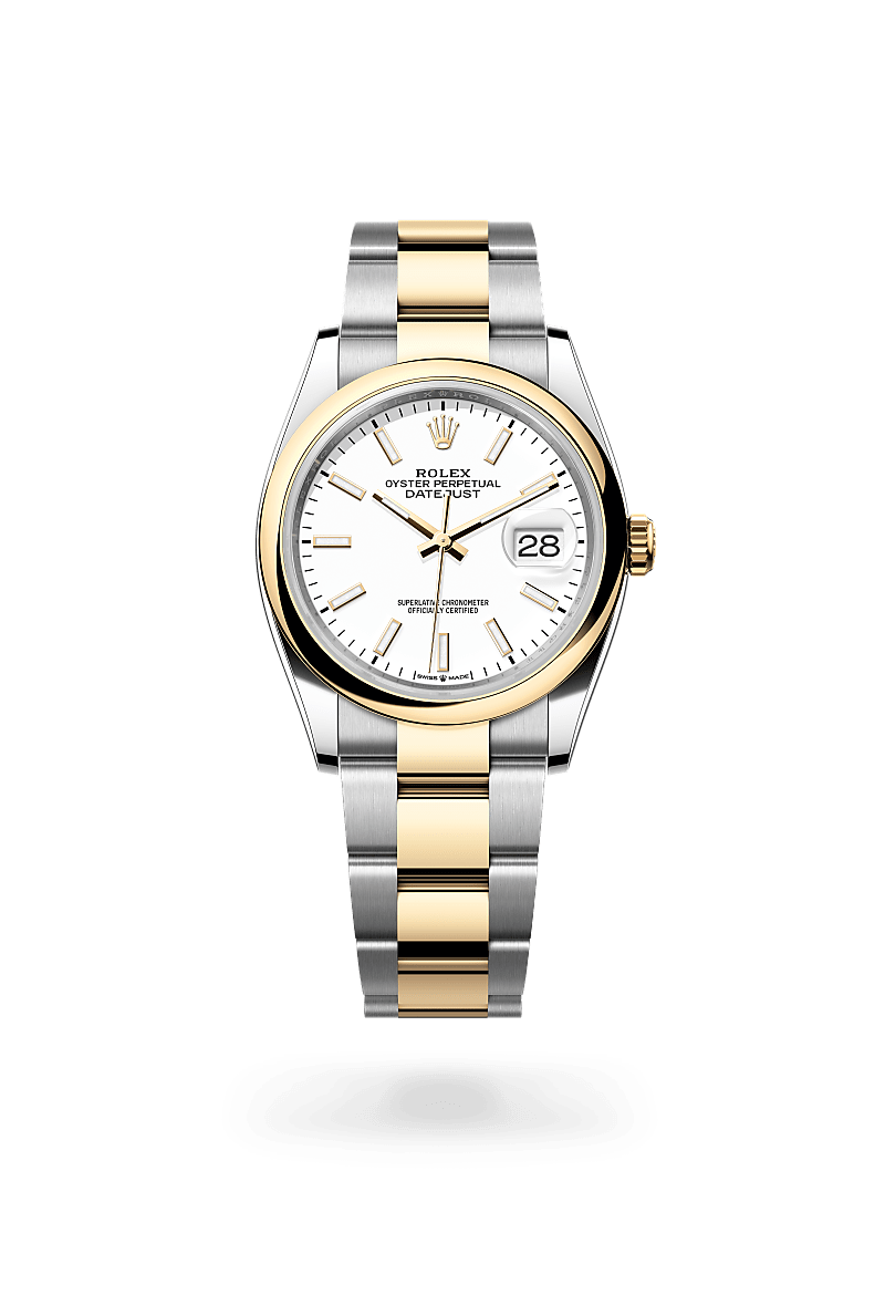Rolex Datejust 36 Oyster, 36 mm, Oystersteel and yellow gold - El Khayyat Center