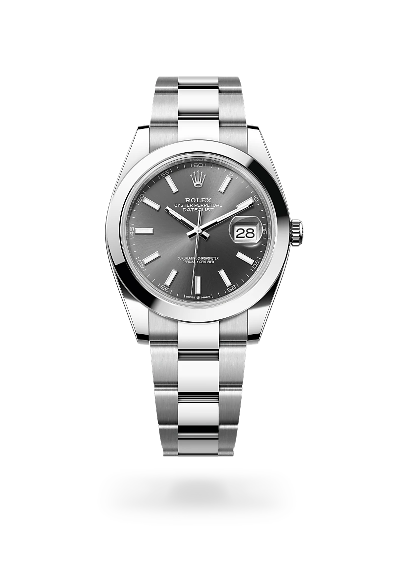 Rolex Datejust 41 Oyster, 41 mm, acier Oystersteel - Joaillerie Jean Hardy