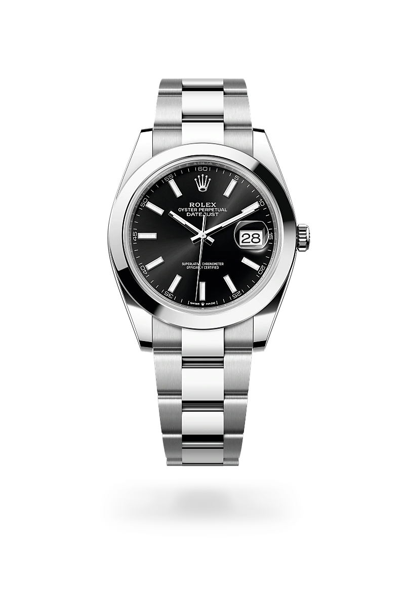 Rolex Datejust 41 Oyster, 41 mm, acier Oystersteel - Joaillerie Veron Roques