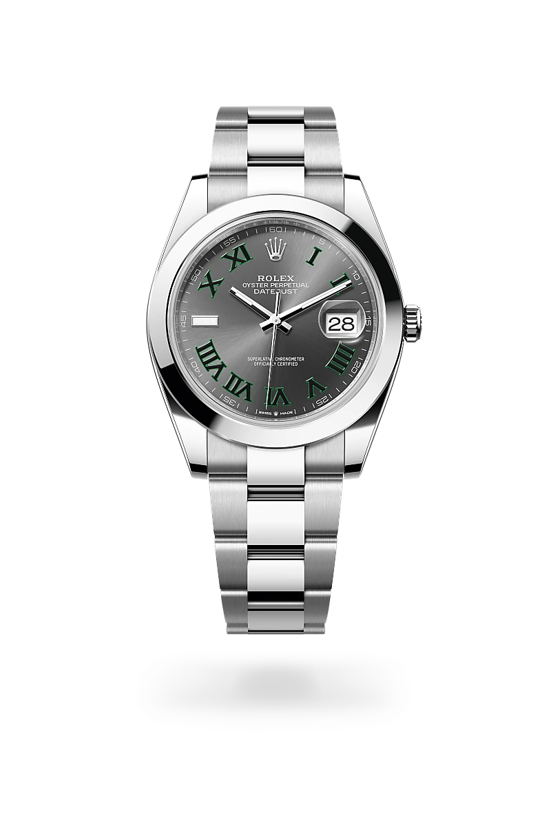 Rolex Datejust 41 Oyster, 41 mm, acier Oystersteel - Joaillerie Veron Roques