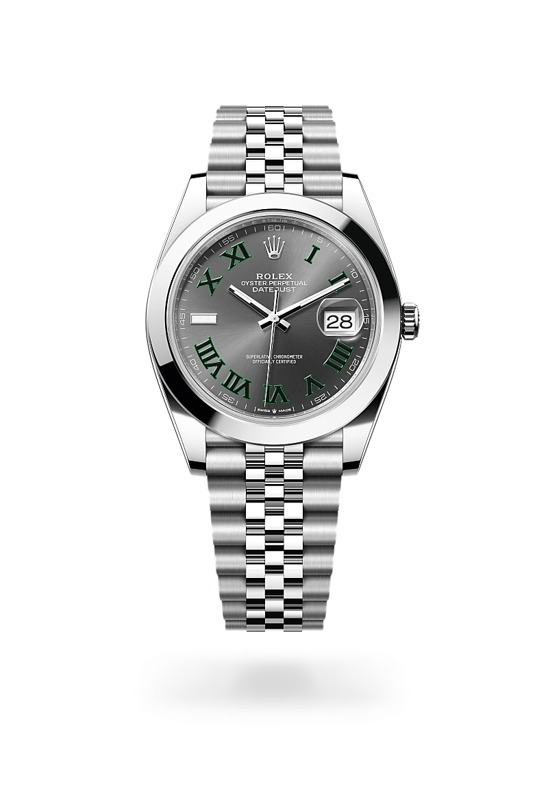 Rolex Datejust 41 Oyster, 41 mm, acier Oystersteel - Joaillerie Jean Hardy