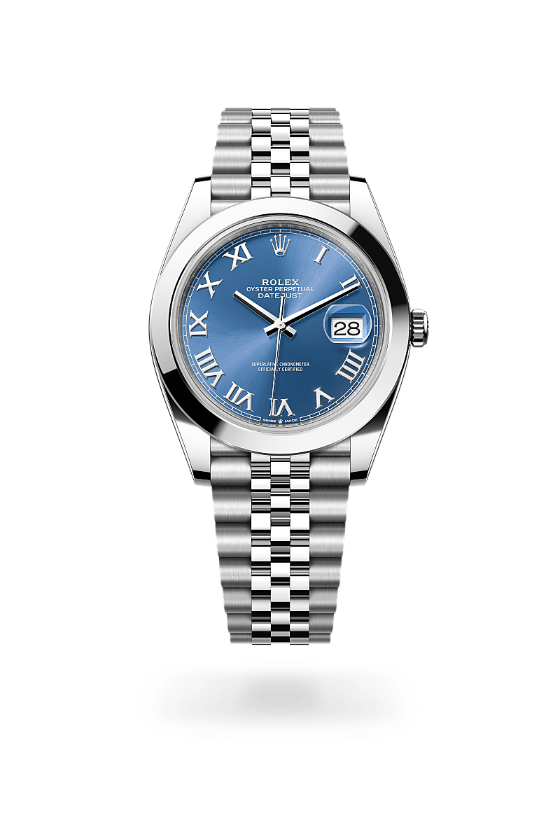 Rolex Datejust 41 Oyster, 41 mm, acier Oystersteel - Lombard Horloger