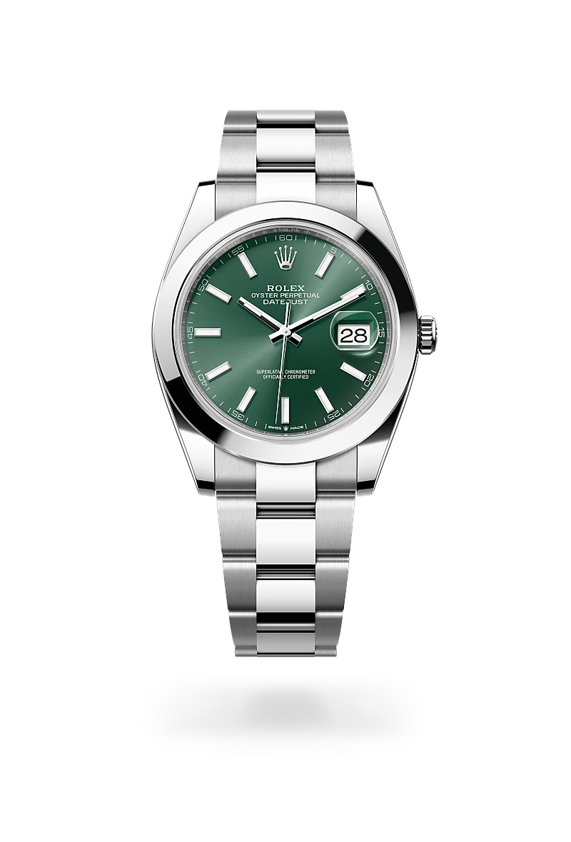 Rolex Datejust 41 Oyster, 41 mm, acier Oystersteel - Joaillerie Jean Hardy