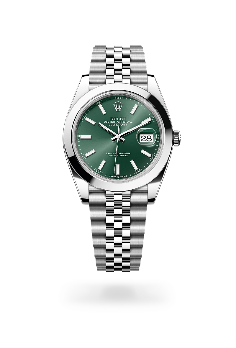 Rolex Datejust 41 Oyster, 41 mm, acier Oystersteel - Joaillerie Jean Hardy