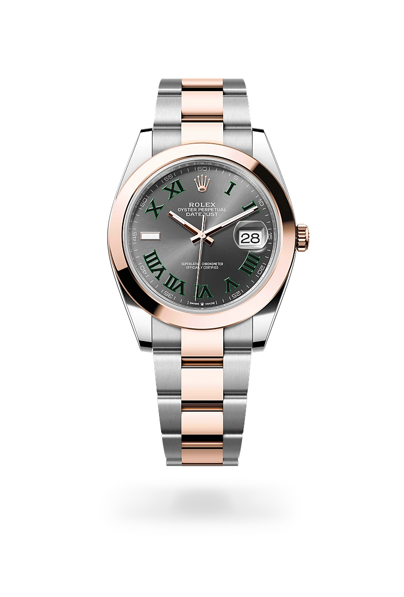 Rolex Datejust 41 Oyster, 41 mm, Oystersteel and Everose gold - Van Deijl Jewellers