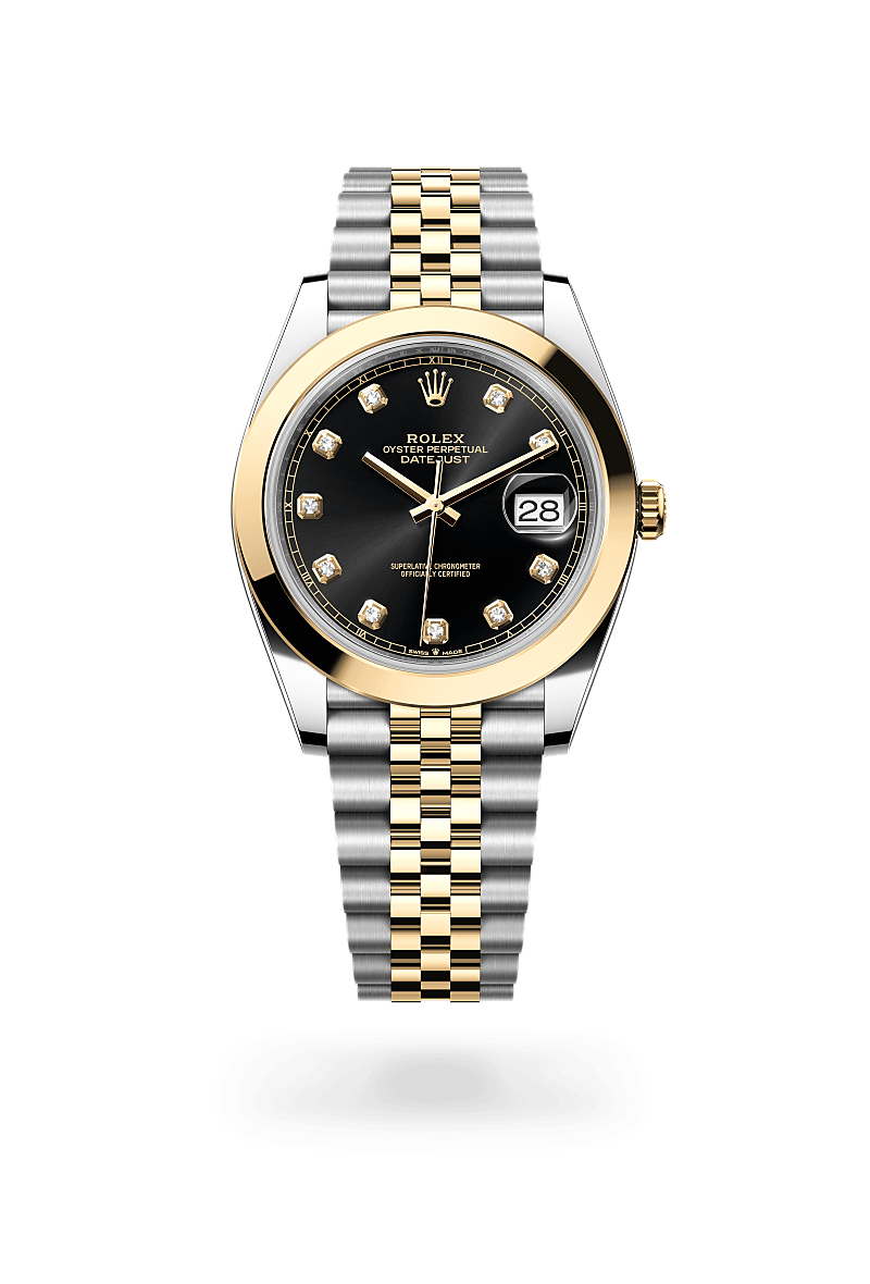 Rolex Datejust 41 Oyster, 41 mm, acier Oystersteel et or jaune - Dubail Paris - Vendôme