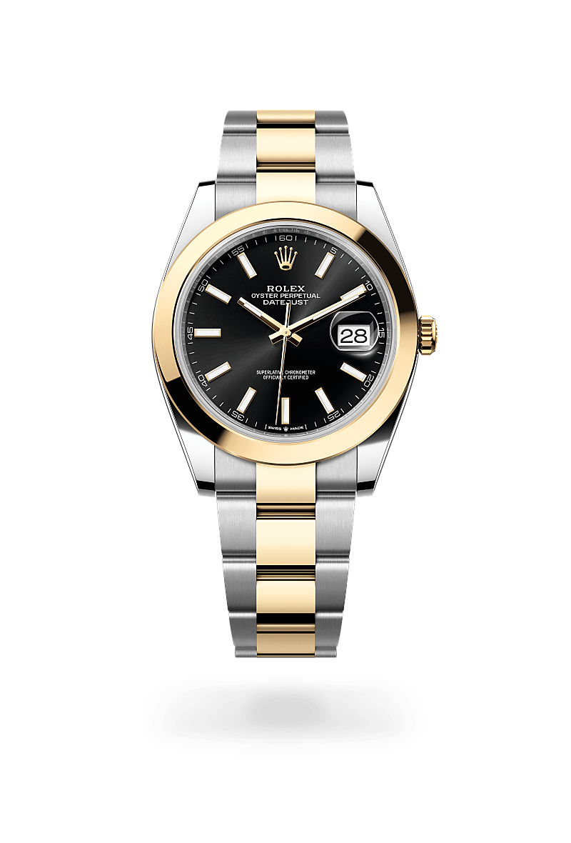 Rolex Datejust 41 Oyster, 41 mm, acier Oystersteel et or jaune - Maison Sainte-Catherine