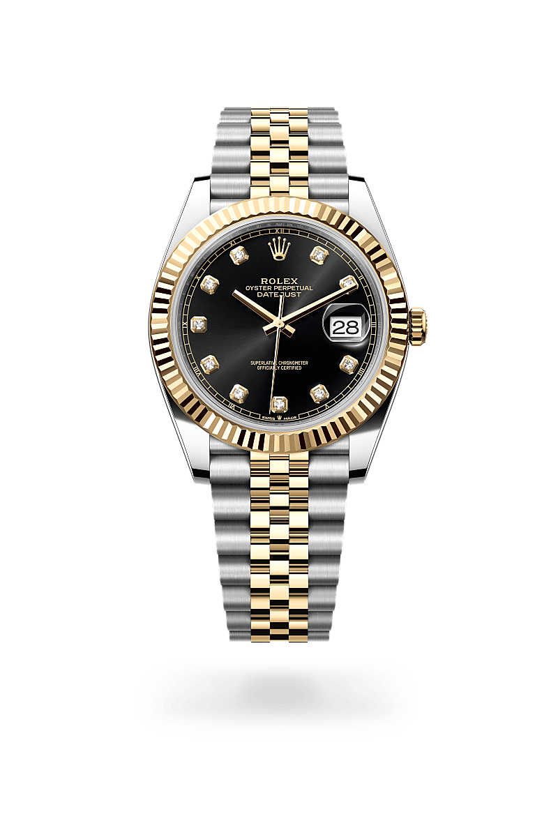 Rolex Datejust 41 Oyster, 41 mm, acier Oystersteel et or jaune - Raynal Horlogerie