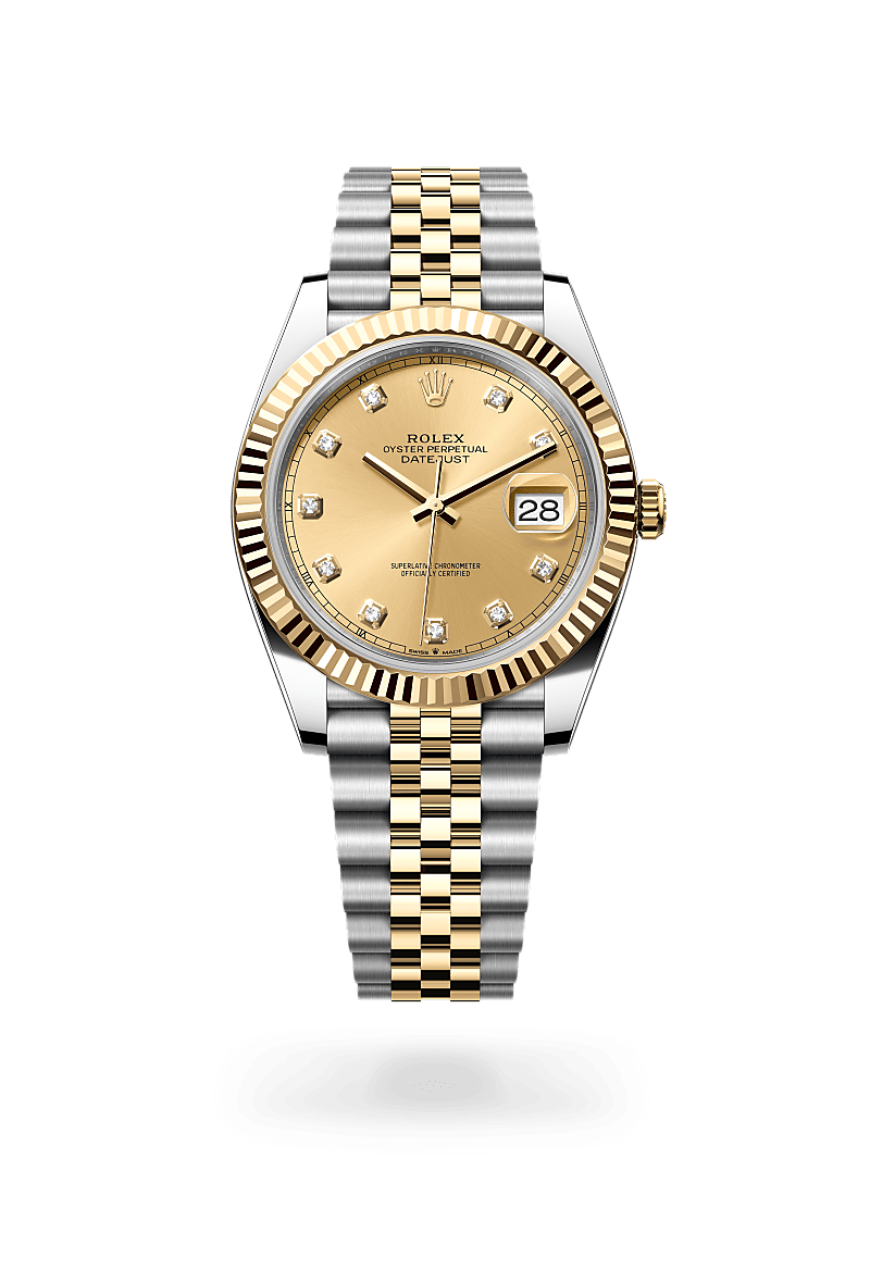Rolex Datejust 41 Oyster, 41 mm, acier Oystersteel et or jaune - Boutique Rennes