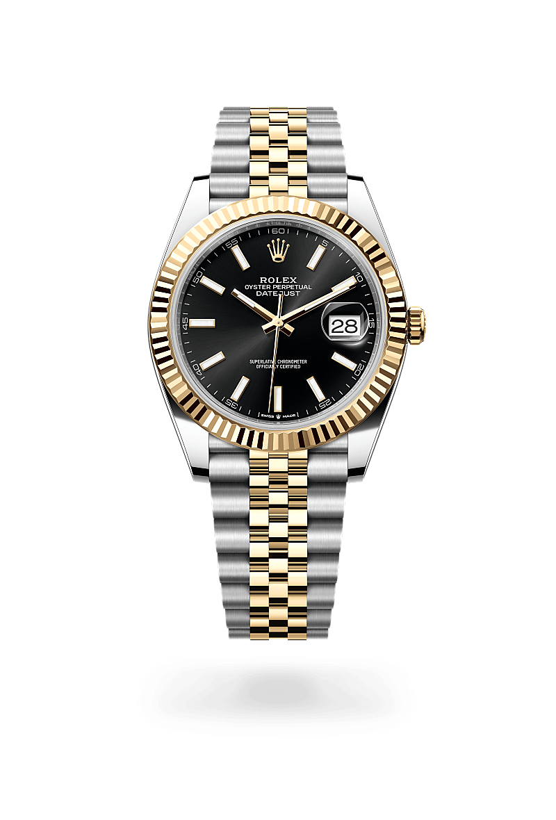 Rolex Datejust 41 Oyster, 41 mm, acier Oystersteel et or jaune - Maison Sainte-Catherine