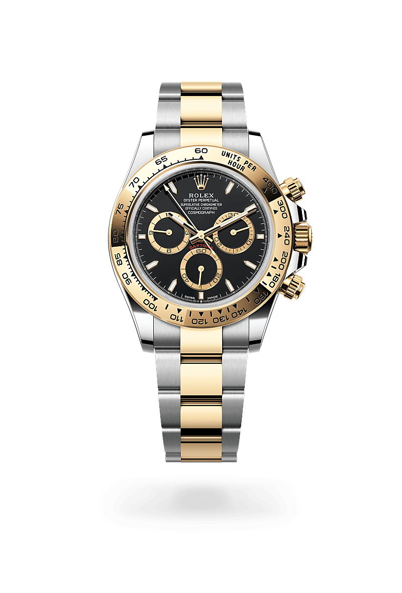 Rolex Cosmograph Daytona Oyster, 40 mm, acier Oystersteel et or jaune - DOUX Joaillier Avignon