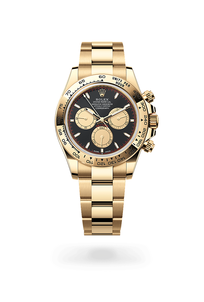 Rolex Cosmograph Daytona Oyster, 40 mm, or jaune - DORISE JOAILLIER