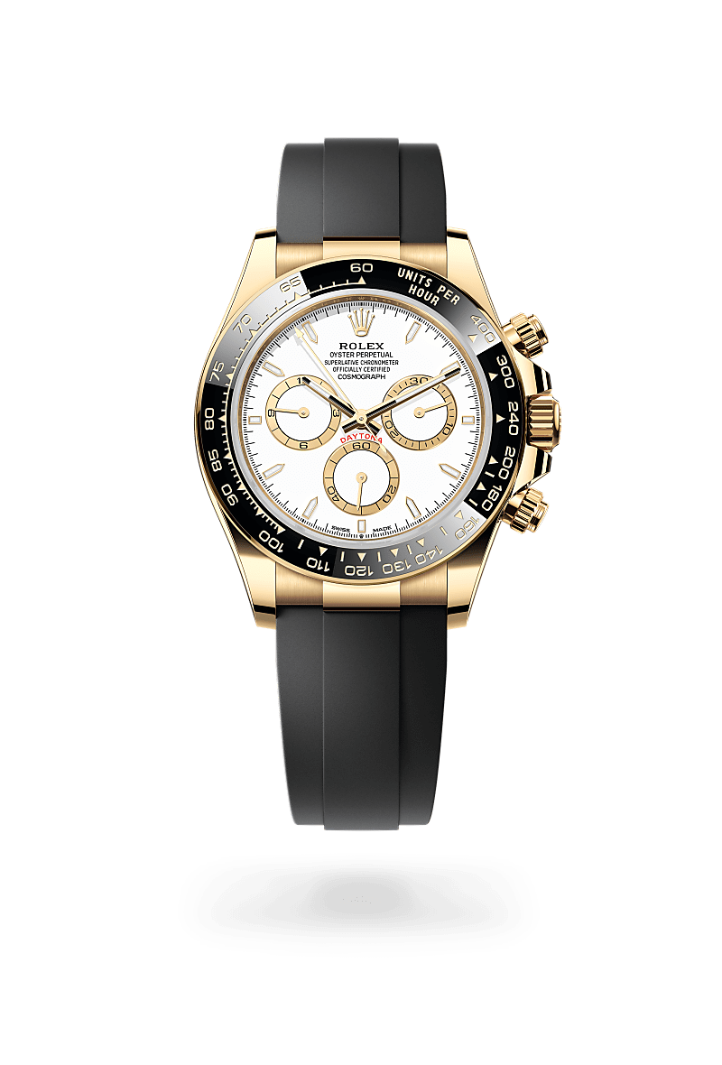 Rolex Cosmograph Daytona Oyster, 40 mm, or jaune - DORISE JOAILLIER