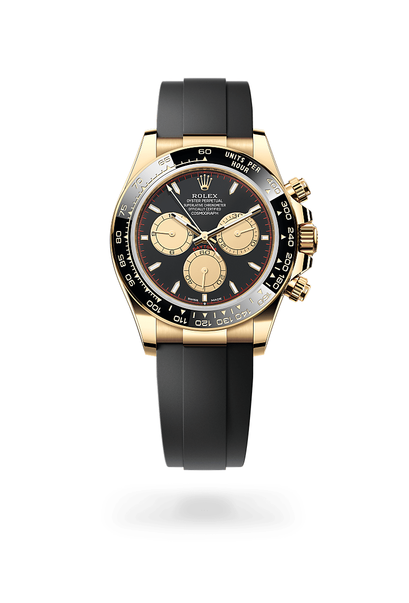 Rolex Cosmograph Daytona Oyster, 40 mm, or jaune - DORISE JOAILLIER